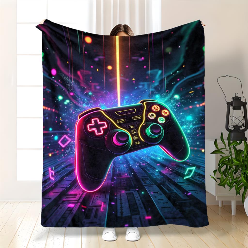Gaming Console Room - Selimut konsol game, alas bermain lembut