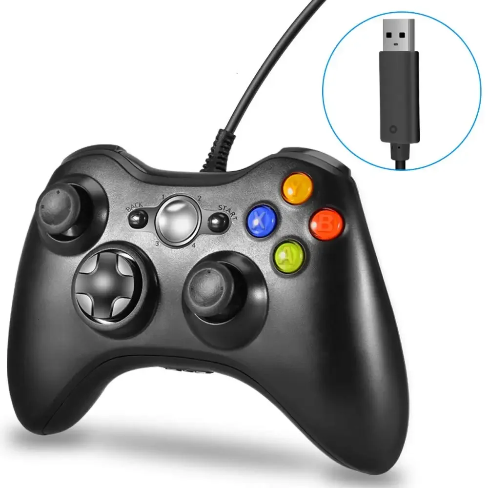 Gaming Console Xbox 360 - Gamepad untuk pengontrol Microsoft Xbox 360