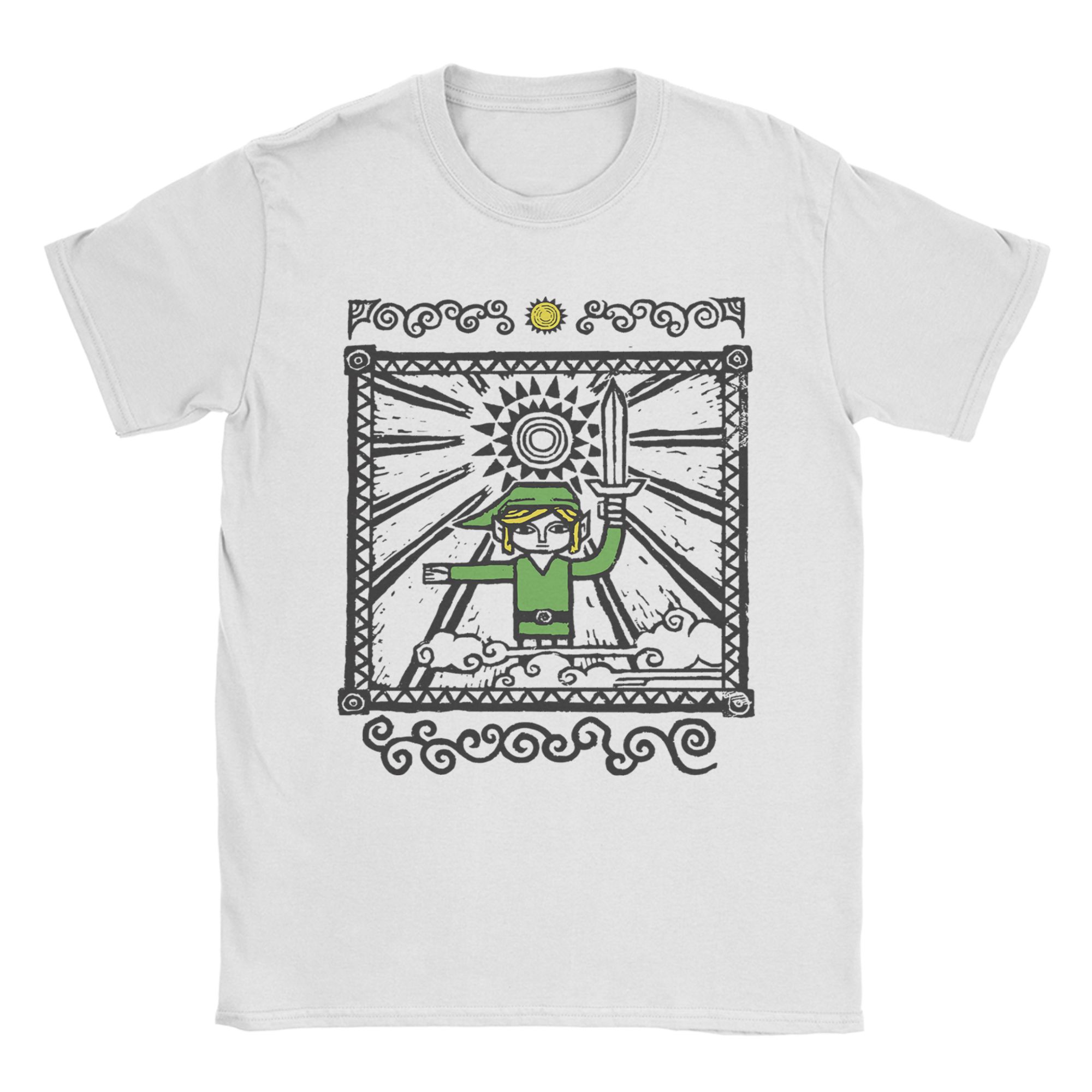 Gaming Console Zelda - Zeldas T-Shirt Pria Vintage Game Vintage