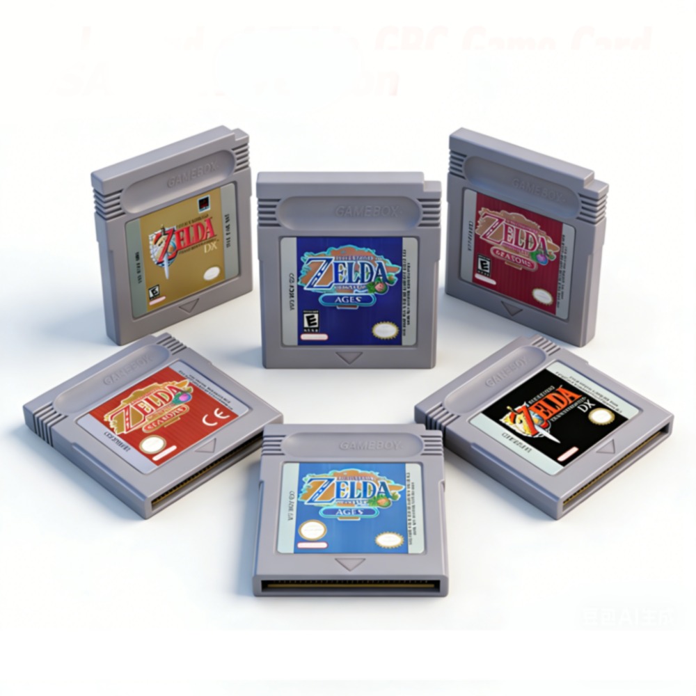 Gaming Console Zelda - Kartu Zelda GBC Kartu Konsol Kartrid