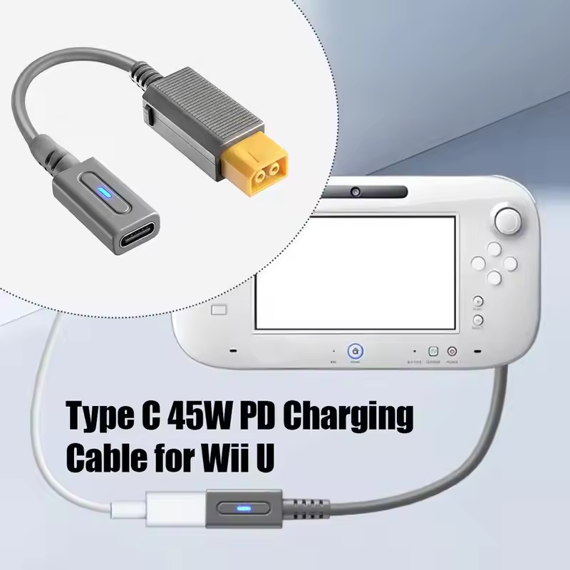 Gaming Console And Controller - Kabel Pengisi Daya PD 45W Tipe