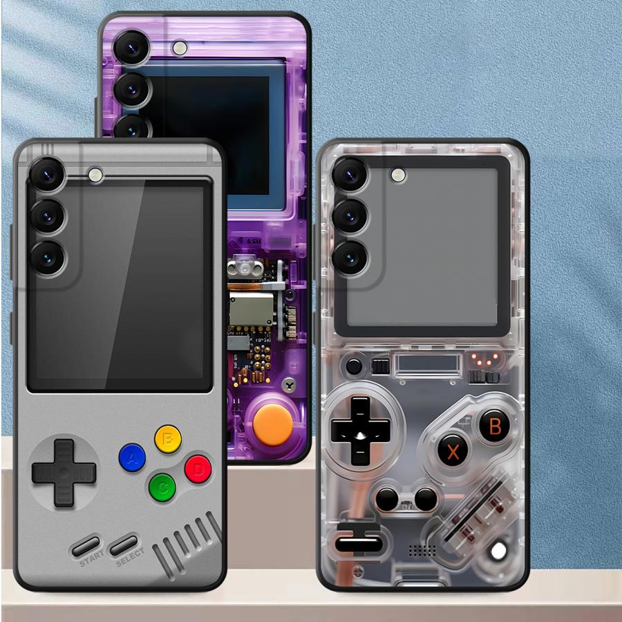 Gaming Console With - Casing Ponsel Konsol Game Ungu untuk