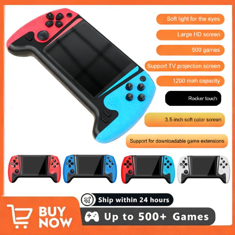 Gaming Console Kids - Permainan Genggam untuk Anak-Anak, 500 Permainan