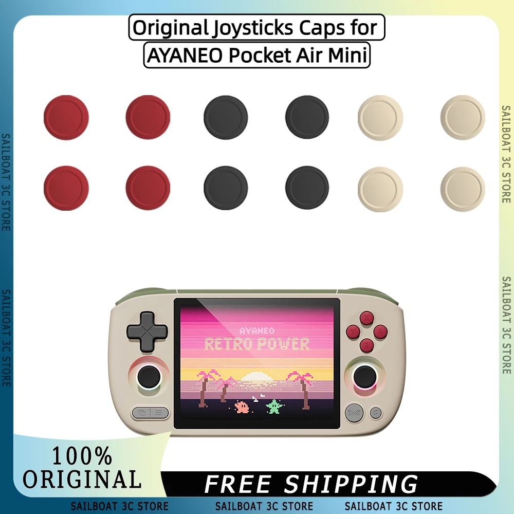 Gaming Console Setup - Tutup Joystick Asli untuk AYANEO Pocket