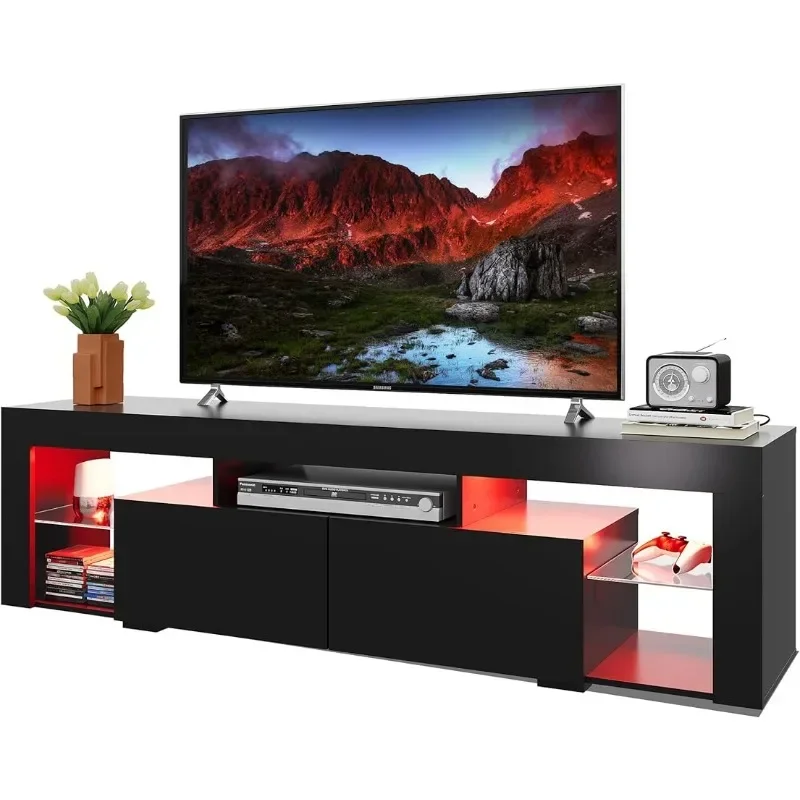 Gaming Console Room - Konsol TV Kayu Dengan 2 Laci