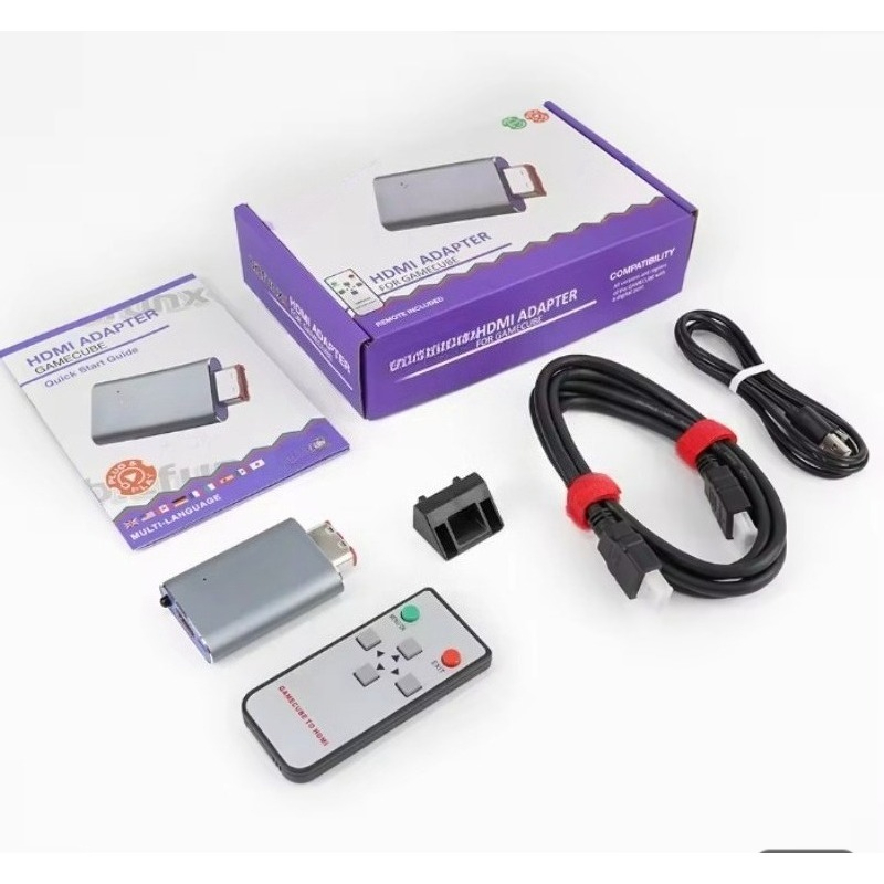 Gaming Console Cube - Aksesoris Gaming Retro 2026 NGC Kabel