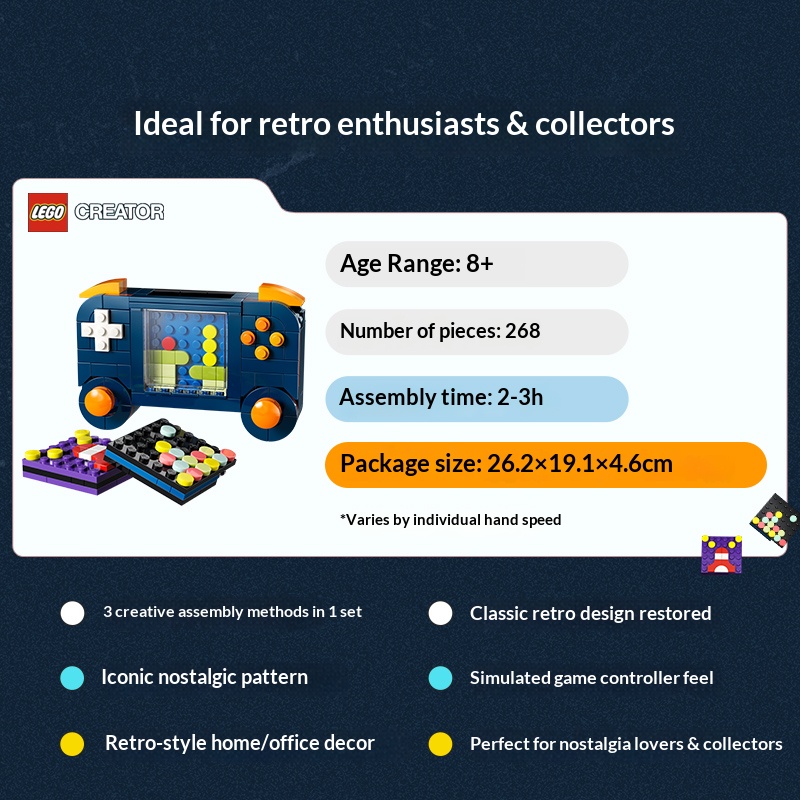 LEGO Creator 3in1 Building Blo - Gaming Console Setup ulasan dan harga