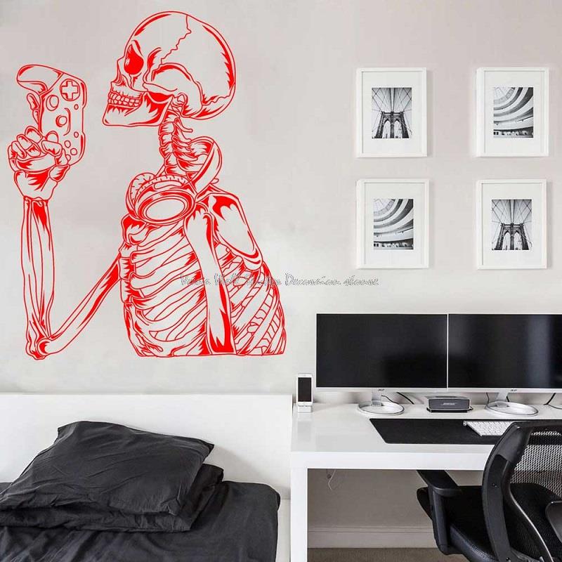 Stiker dinding pemutar game ko - Gaming Console Room ulasan dan harga