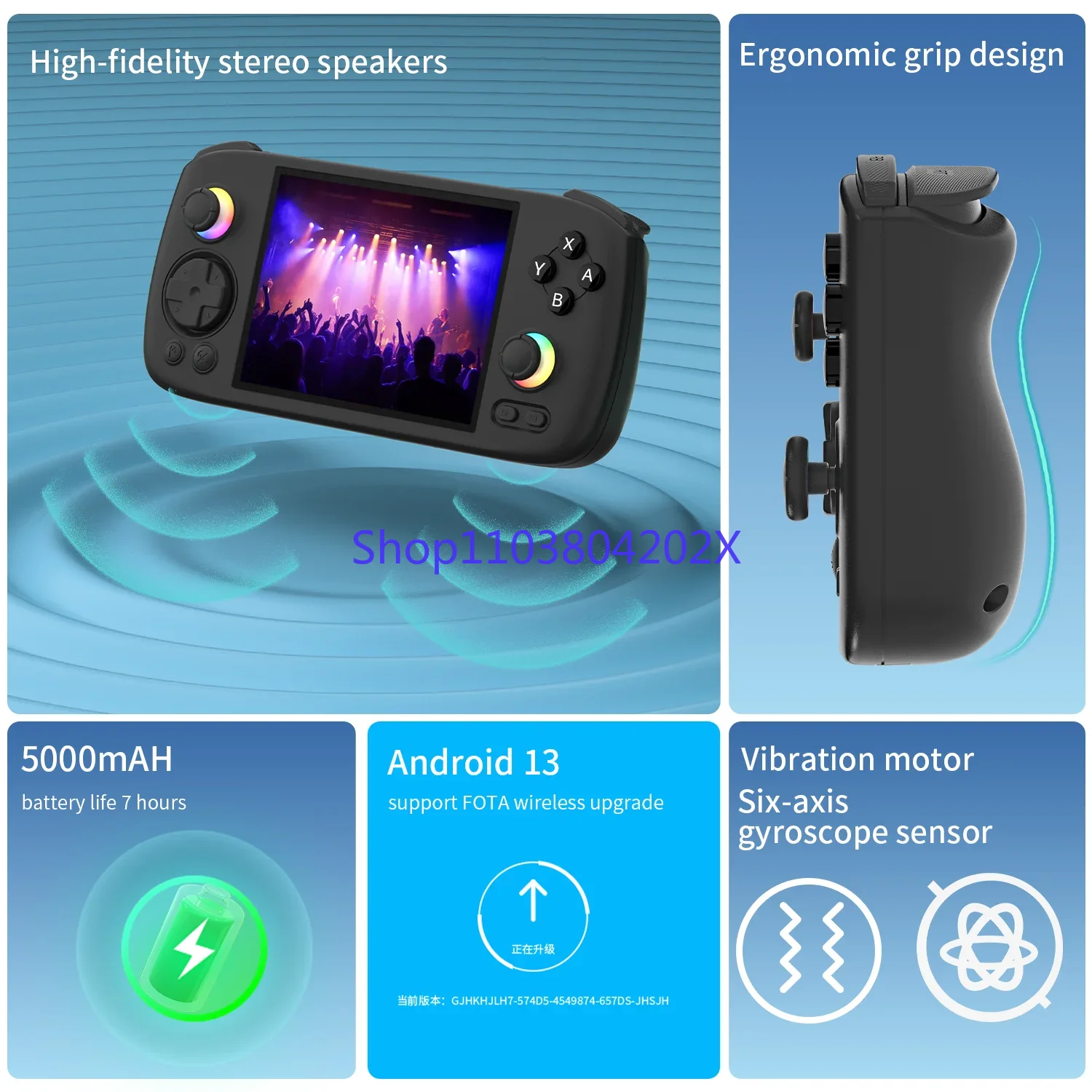 Konsol Game Genggam RG406H RG  - Gaming Console Windows ulasan dan harga