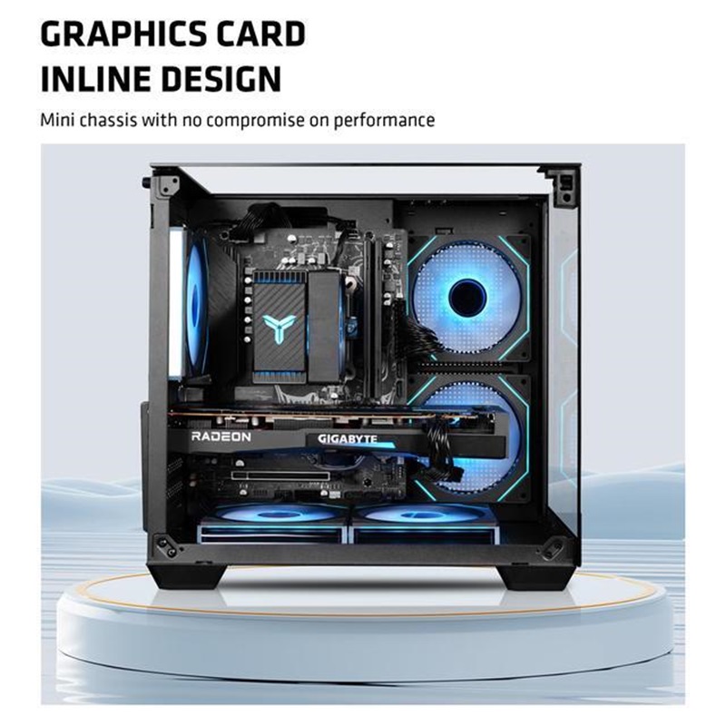 Casing Komputer Magic Cube MAT - Gaming Console Cube ulasan dan harga