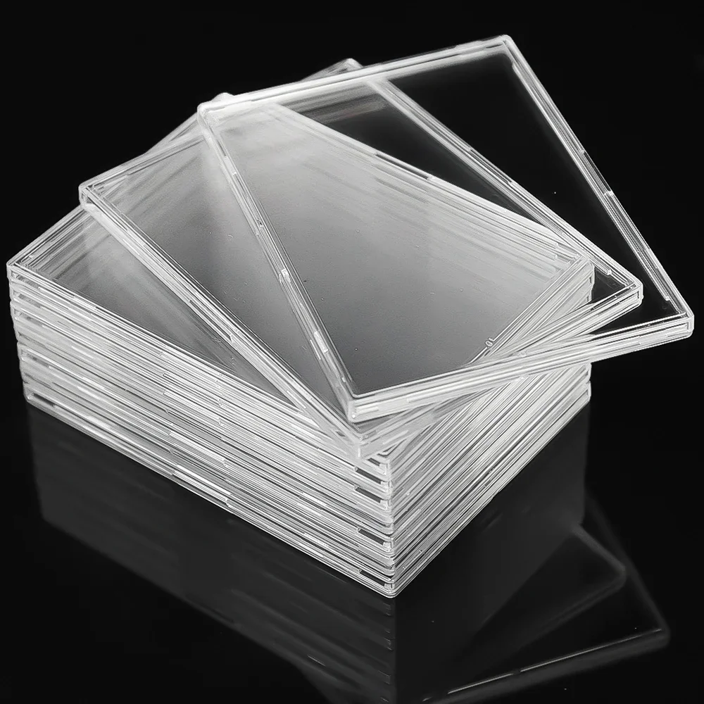 Tempat Kartu Akrilik Bening Ti - Gaming Card Holder ulasan dan harga