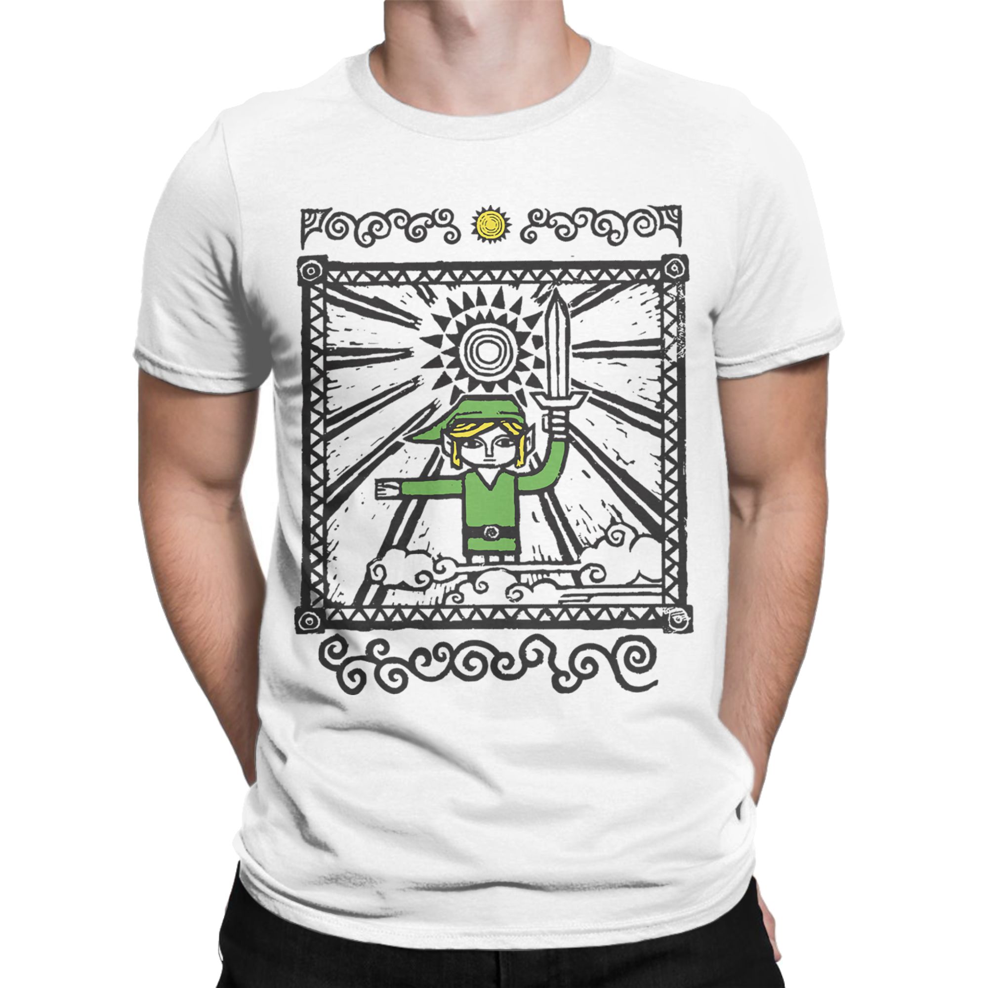 Zeldas T-Shirt Pria Vintage Ga - Gaming Console Zelda ulasan dan harga
