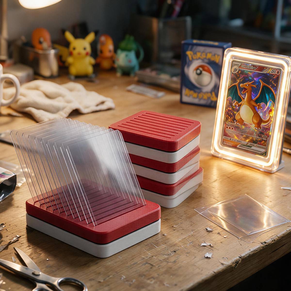 Bingkai Display Kartu PLA untu - Gaming Card Holder ulasan dan harga