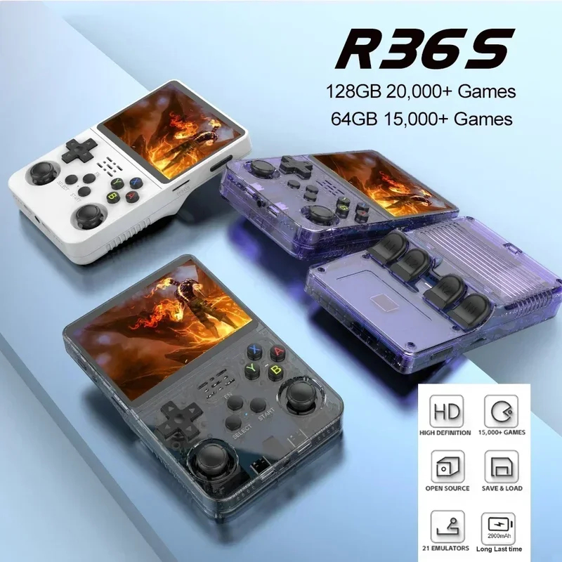 Konsol Game Genggam Retro R36S - Gaming Console Kids ulasan dan harga