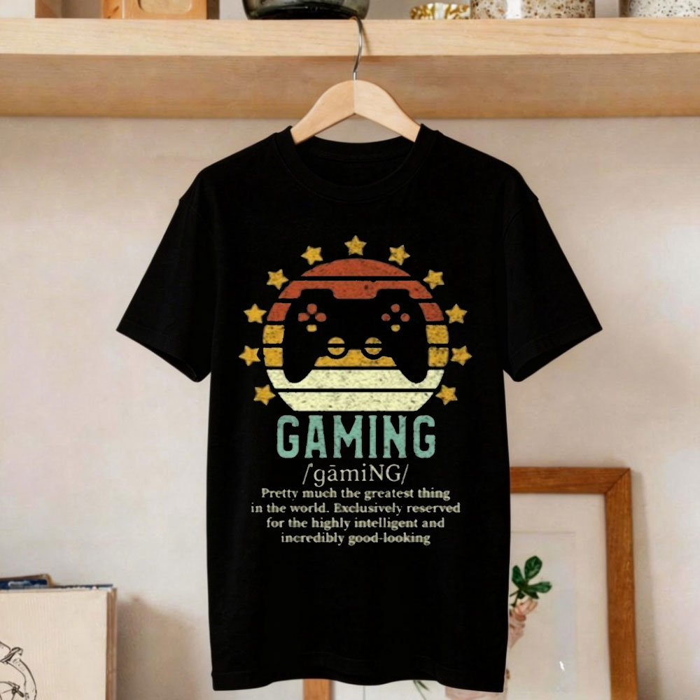 Kaos Definisi Gaming Lucu Vint - Gaming Console Definition ulasan dan harga