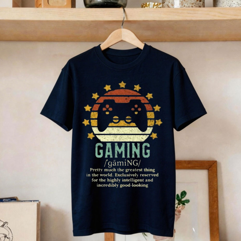 Kaos Definisi Gaming Lucu Vint - Gaming Console Definition ulasan dan harga