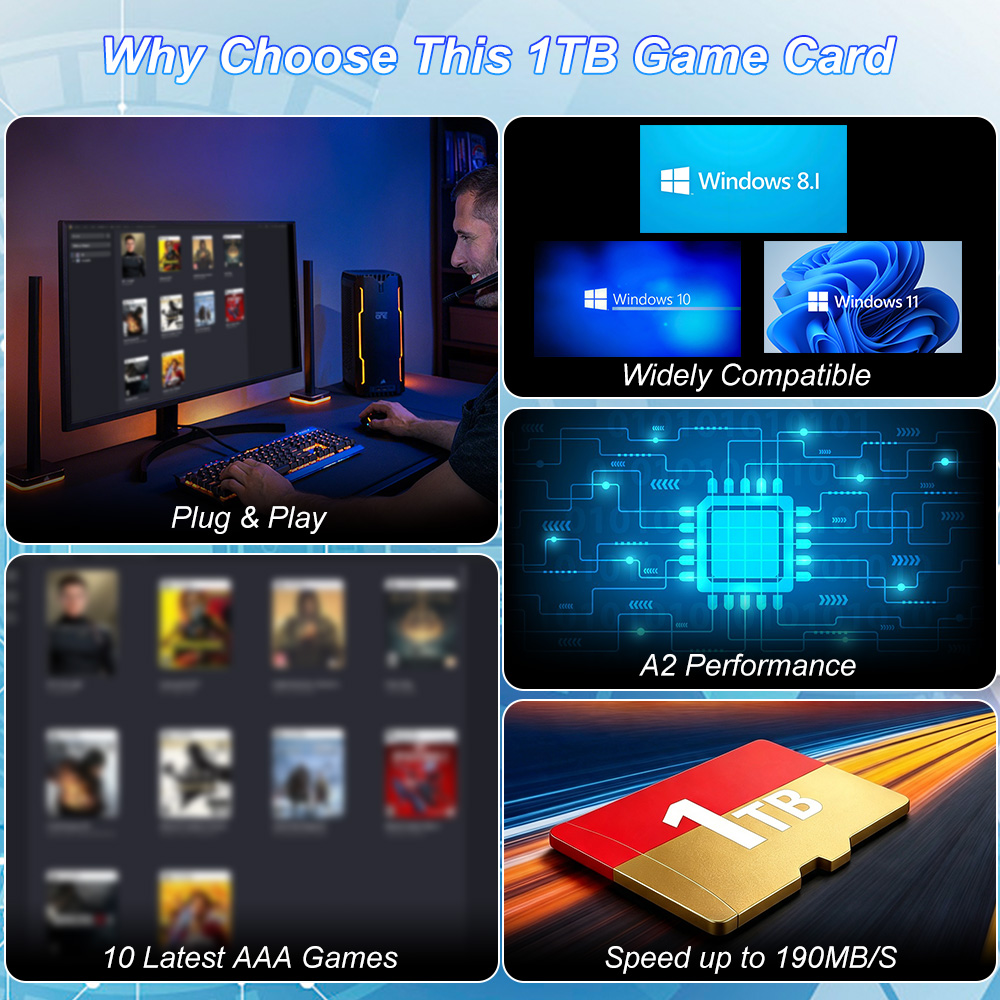 Kartu TF Game JMachen 1TB deng - Gaming Console Windows ulasan dan harga