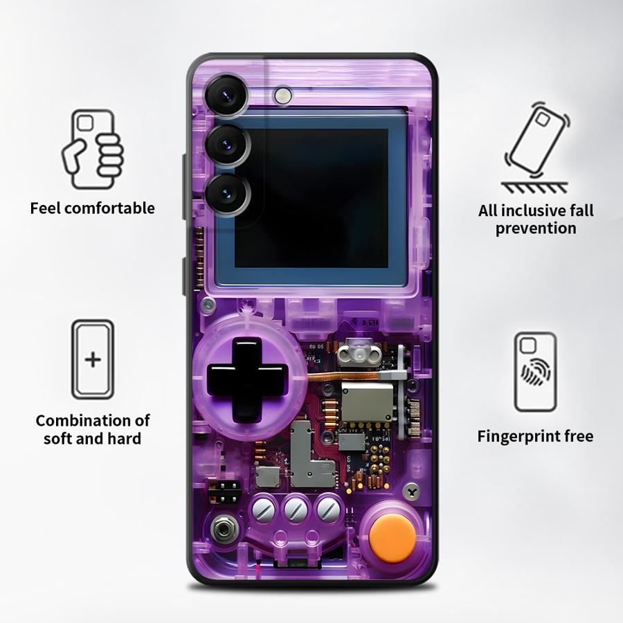 Casing Ponsel Konsol Game Ungu - Gaming Console With ulasan dan harga