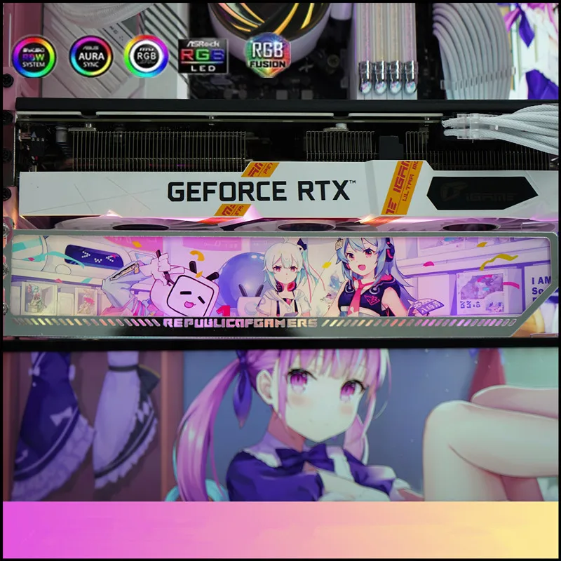 Braket kartu grafis ARGB, dudu - Gaming Card Holder ulasan dan harga
