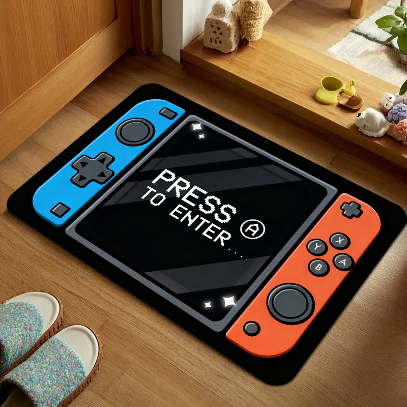 Karpet Flanel Anti-Selip Berte - Gaming Console Room ulasan dan harga