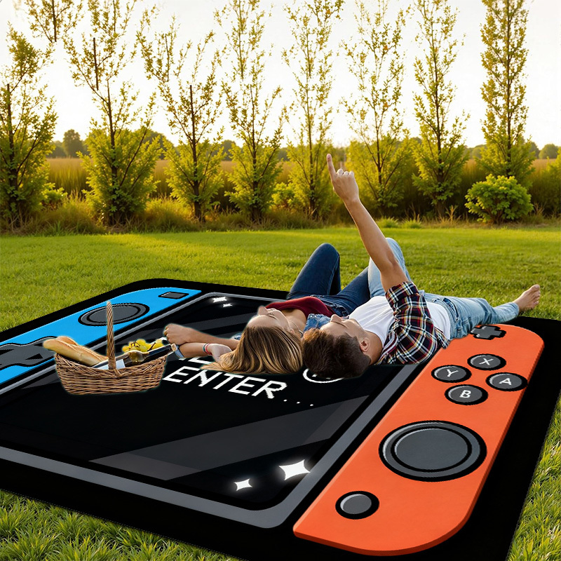 Karpet Flanel Anti-Selip Berte - Gaming Console Room ulasan dan harga