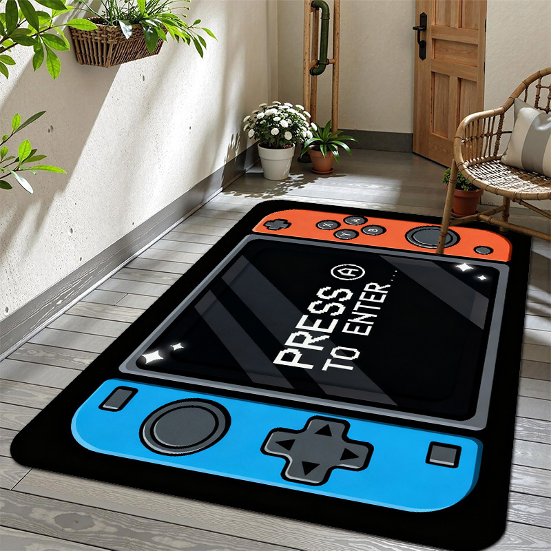 Karpet Flanel Anti-Selip Berte - Gaming Console Room ulasan dan harga