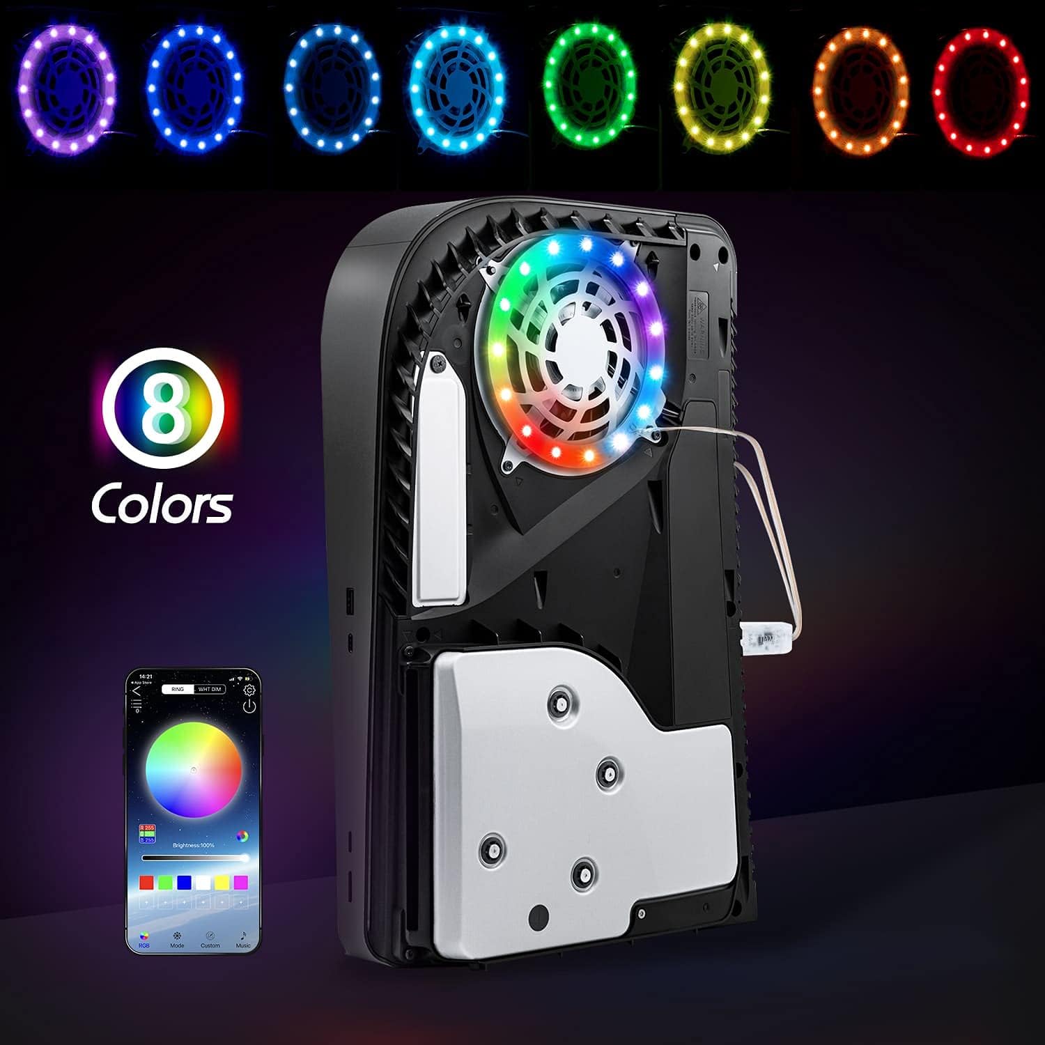 Lampu LED RGB Strip Untuk Kons - Gaming Console Setup ulasan dan harga