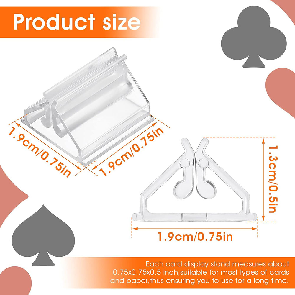 12/24/48 Buah Mini Clear Stand - Gaming Card Holder ulasan dan harga