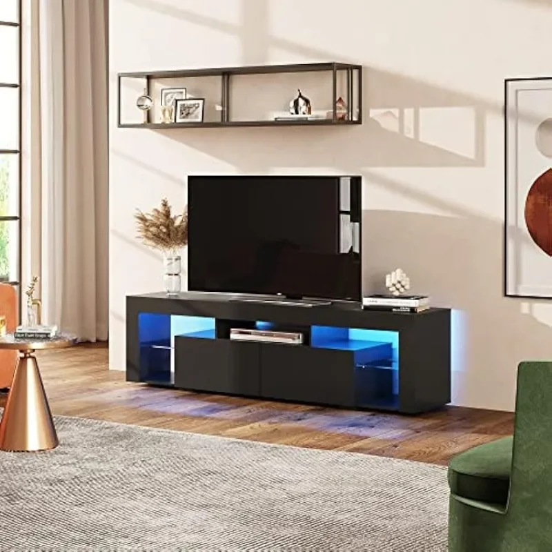 Konsol TV Kayu Dengan 2 Laci P - Gaming Console Room ulasan dan harga