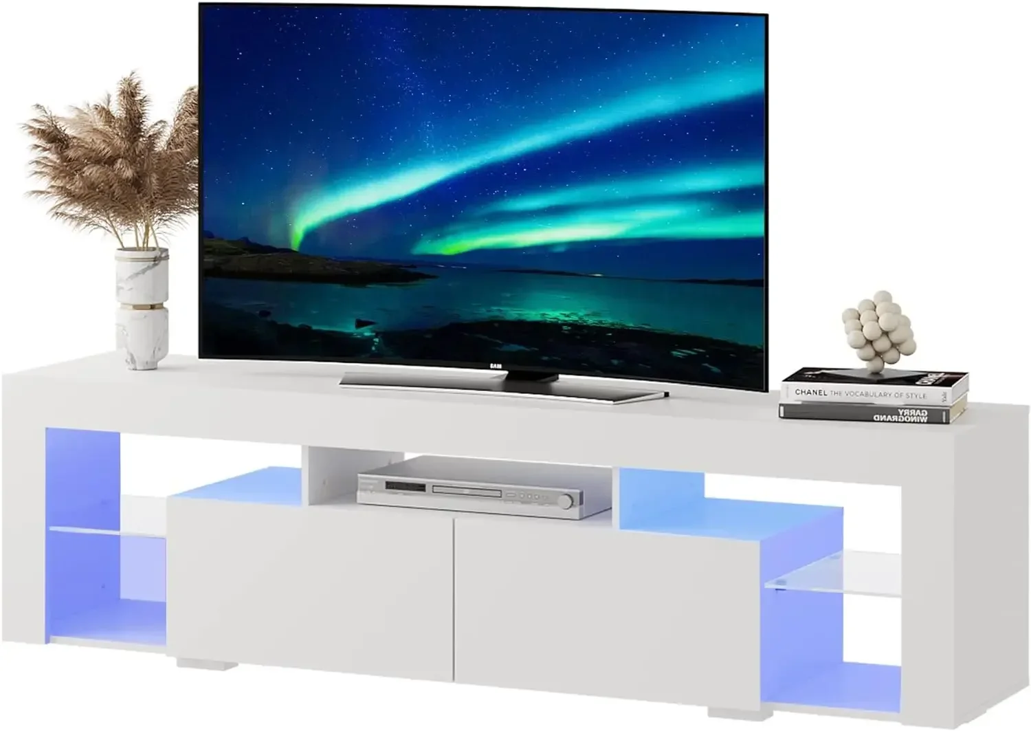 Konsol TV Kayu Dengan 2 Laci P - Gaming Console Room ulasan dan harga